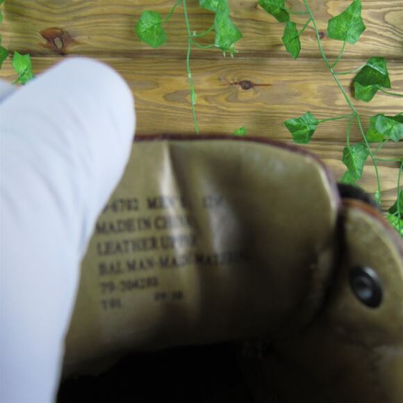 Dockers Men's Stain Defender Sneaker Brown Leather Sz 12 Medium Gently Used 2025 - Picture 5 of 7